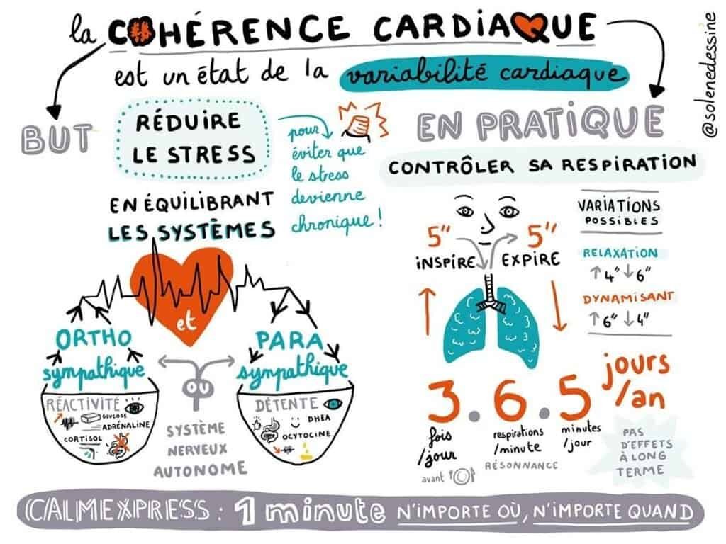 dessein explicant la cohérence cardiaque